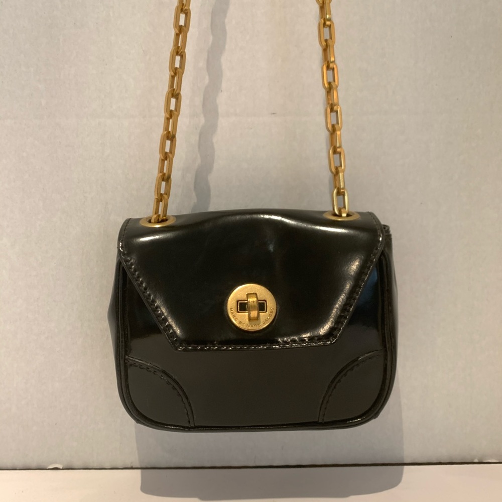 Patent Leather Marc by Marc Jacobs crossbody purse